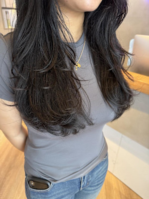 たっぷりレイヤースタイル