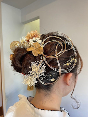 成人式ヘアアレンジ