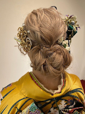 成人式ヘアアレンジ