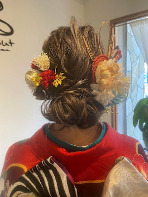 成人式ヘアアレンジ