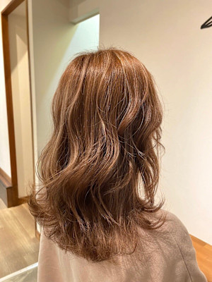 白髪ぼかしハイライト