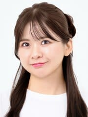 2.ハーフアップお花お団子ヘア