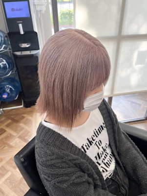 ミルクティーベージュ　2bleach