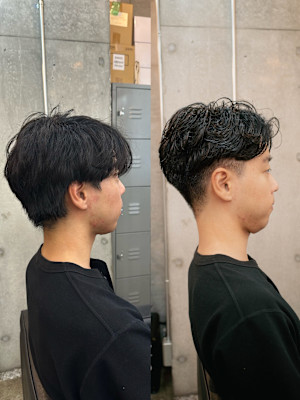 メンズニュアンスパーマ◎三軒茶屋 RYUKI メンズカット