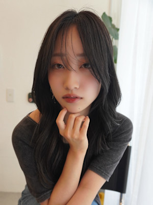 レイヤーカット/レイヤー/顔周り/ミディアム/ボブ/ショート