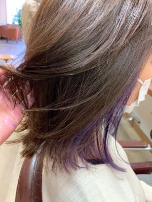 ミディアムスタイル。