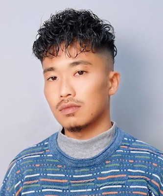 ウェーブクロップスタイル