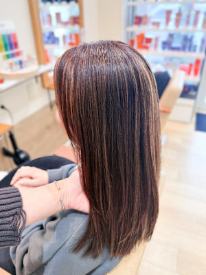 白髪ぼかし細めハイライト30代40代50代【藤沢　藤沢駅】