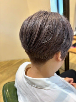 脱白髪染めアッシュグレー/30代/40代/50代