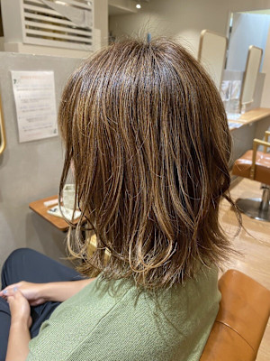 無造作ラフボブ/30代/40代/50代