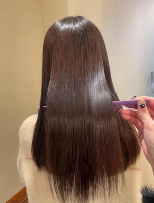 艶々straightヘア