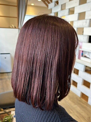 落ち着いたピンクカラー/20代/30代/40代/50代