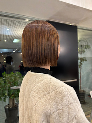 コンパクトボブ　切りっぱなし