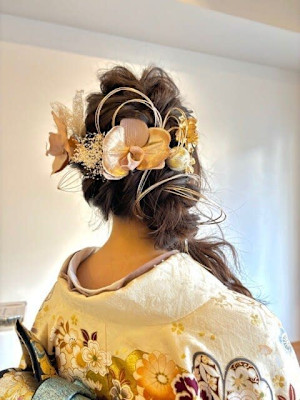 成人式編みおろしスタイル/20代/30代/40代/50代/6