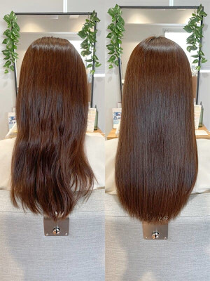 【before→after】髪質改善トリートメント/ツヤ感/