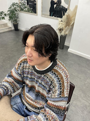 スパイラルパーマ/サーフカール/メンズカット