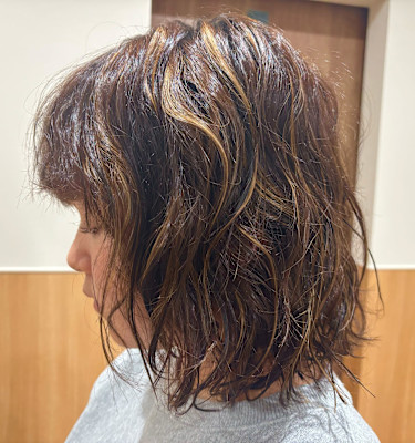 ハイライトパーマ