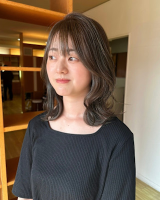 【増田】ミディアムレイヤーカット/くびれレイヤー