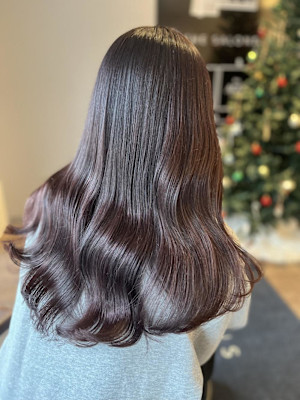 ブリーチなしなのに透明感color