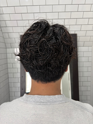 30代40代メンズパーマスタイル