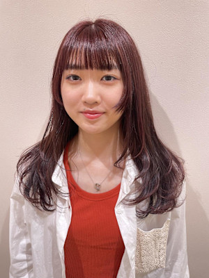 チェリーレッド/暖色カラー/カシスブラウン/オレンジブラウン