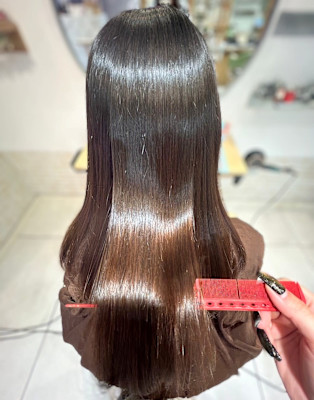 髪質改善ストレート