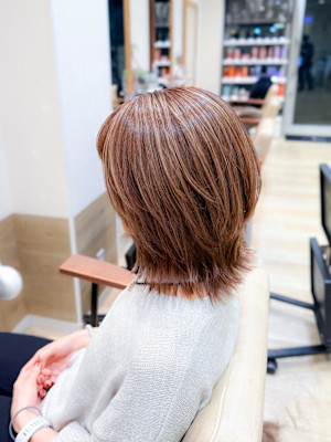 白髪ぼかし細めハイライト30代40代50代【藤沢　藤沢駅】