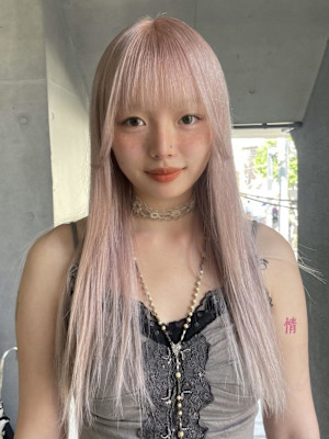 ペールピンク/ピンク/ハイトーン/ブリーチ