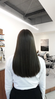 オリーブブラウン/髪質改善