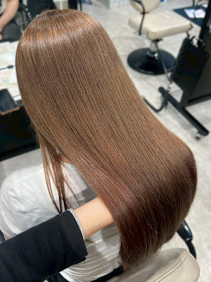 【ChaoMICHI yuika】ベージュカラー 髪質改善