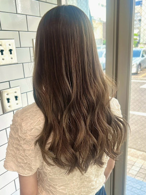 【ChaoMICHI yuika】ベージュカラー 韓国風ヘア