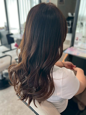 【ChaoMICHI yuika】アッシュカラー 韓国風ヘア