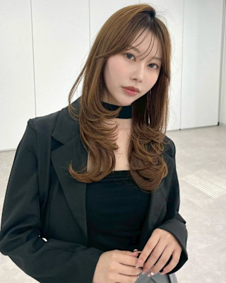 ハッシュカット　韓国ヘア　レイヤー　20代　30代　髪質改善