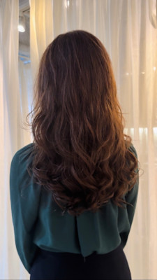 韓国風/コテ巻き風パーマ/無重力パーマ/デジタルパーマ