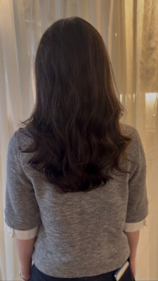 韓国風/コテ巻き風パーマ/無重力パーマ/デジタルパーマ