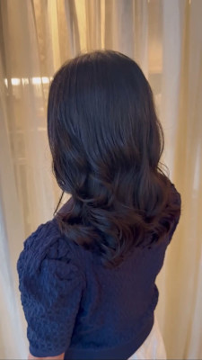 韓国風/コテ巻き風パーマ/無重力パーマ/デジタルパーマ