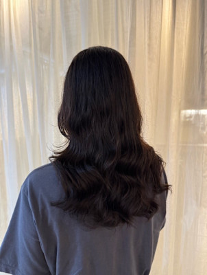 韓国風/コテ巻き風パーマ/無重力パーマ/デジタルパーマ