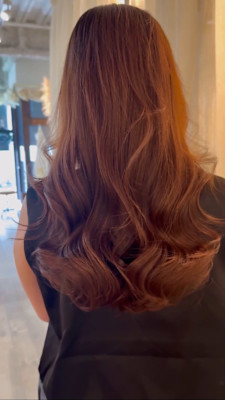 韓国風/コテ巻き風パーマ/無重力パーマ/デジタルパーマ