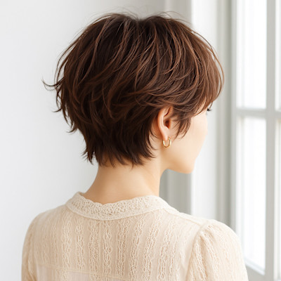 丸みと軽さが魅力のグラボブショート