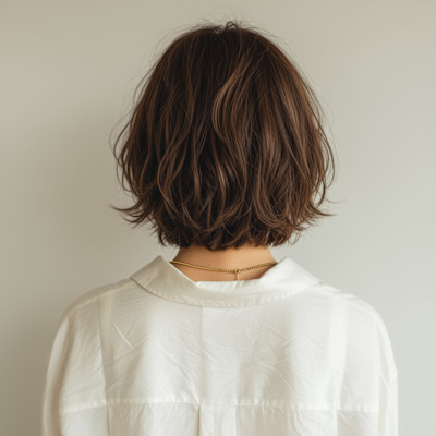 軽やかゆるふわ外ハネミディアム