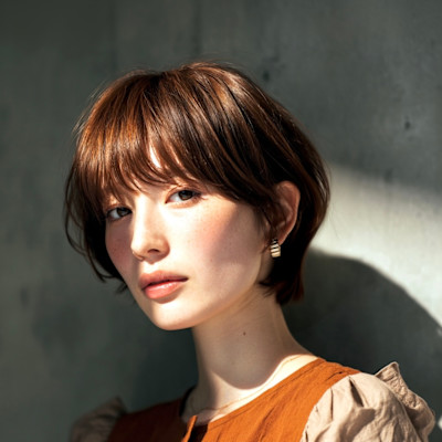 トップふんわりスッキリ大人ショートスタイル