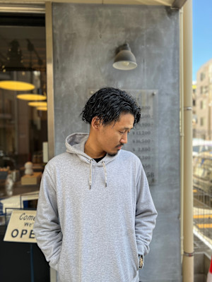 波巻きパーマ × マッシュショート