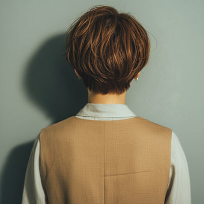 スッキリ爽やかで扱いやすいショート