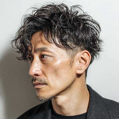 ゆるふわ爽やか男性ショートスタイル