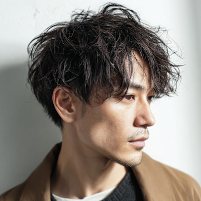 ゆるふわ爽やか男性ショートスタイル