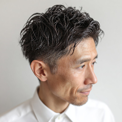 爽やかに決まる大人スッキリショート