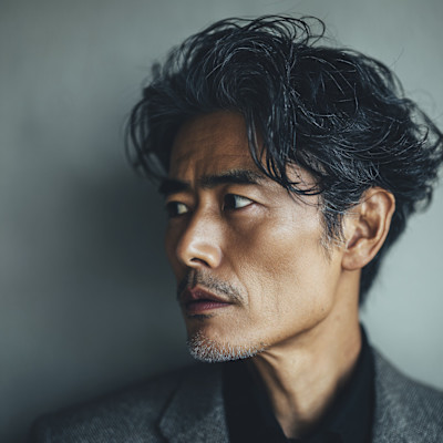 爽やかゆるふわメンズショートヘアスタイル