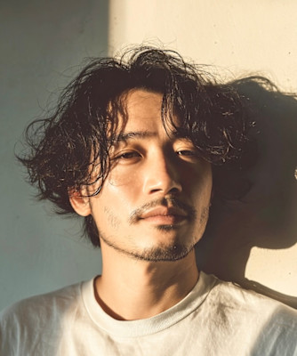 ゆるふわで品のある男性ショート