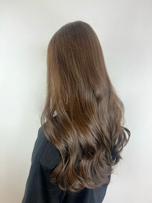 ベージュカラー/ロングスタイル/20代30代40代