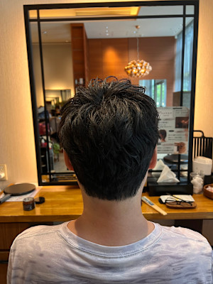 【お客様スタイル】ナチュラルショート／パーマ／天然パーマ